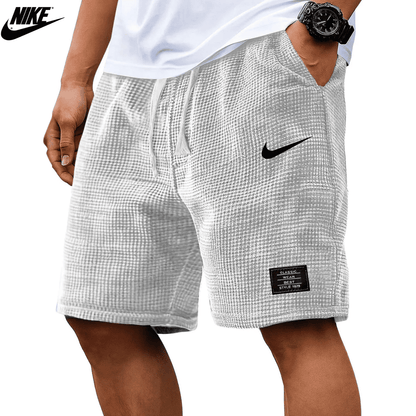NK®- Textured Waffle Knit Shorts