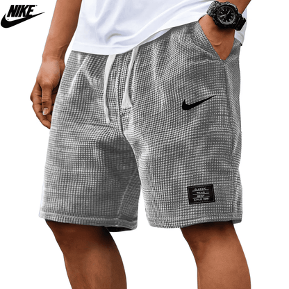 NK®- Textured Waffle Knit Shorts