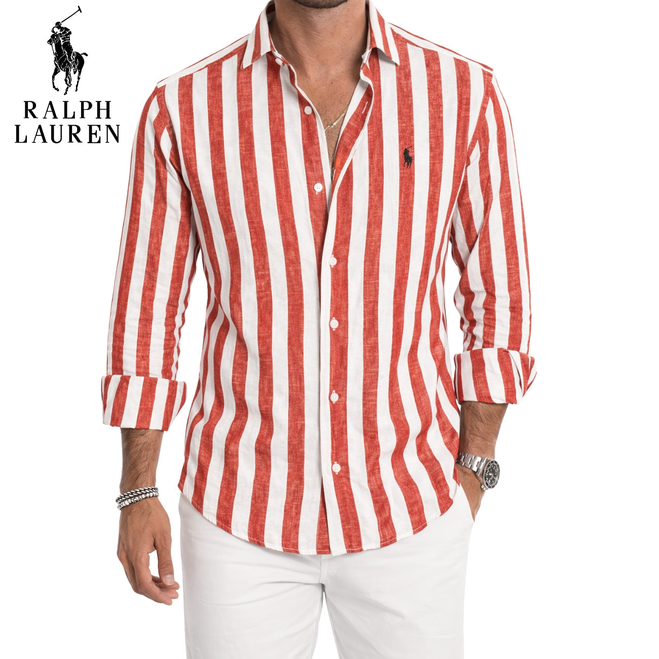 RL® - Premium Striped Casual Shirt